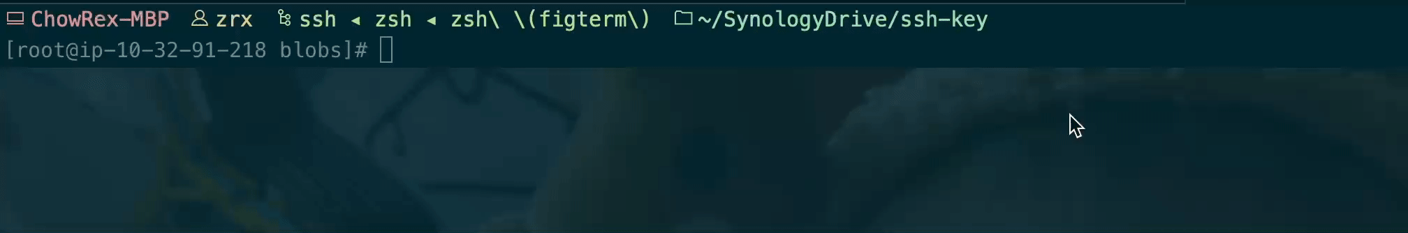 在会话中也可以切换