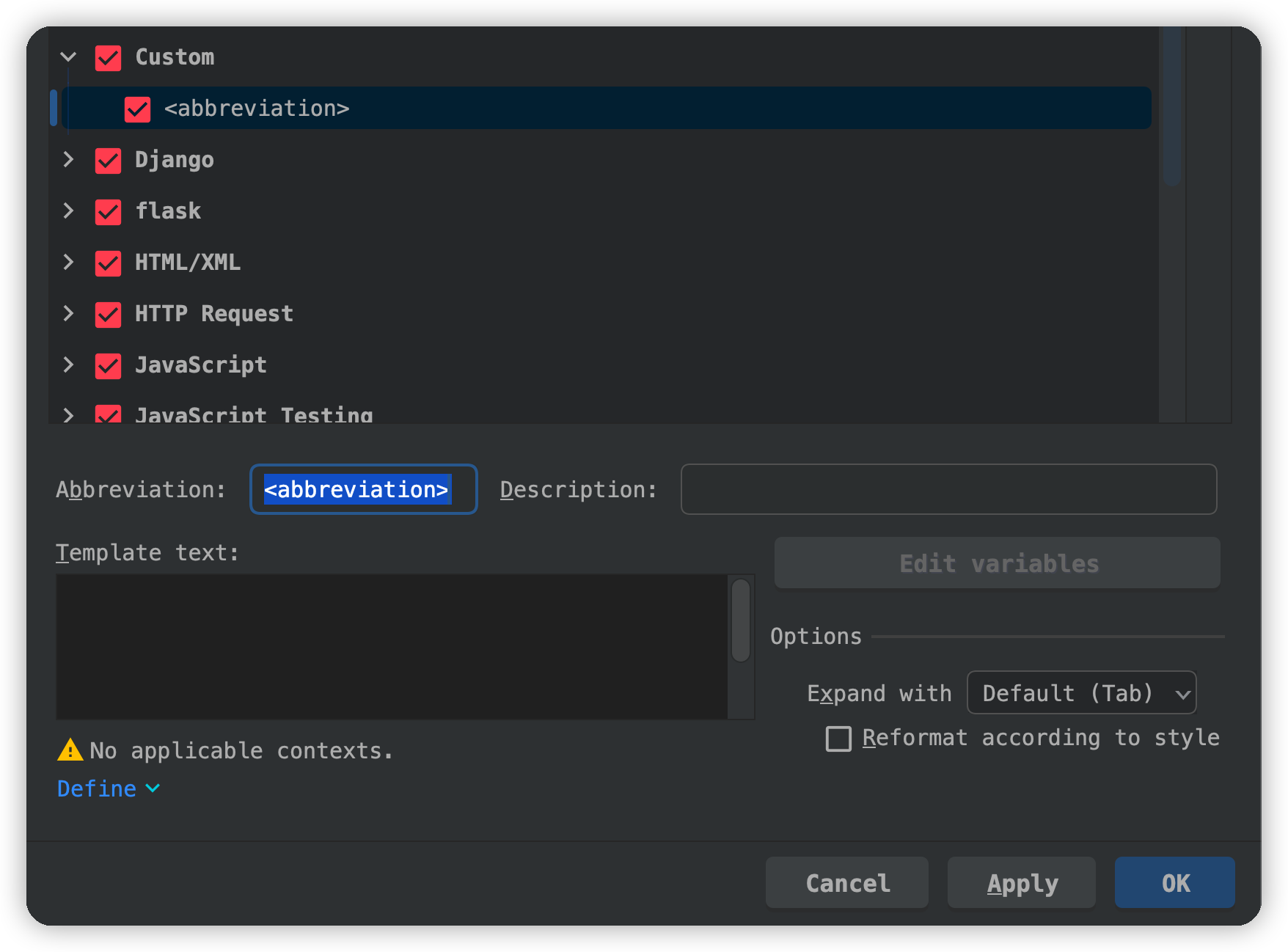 英文原版-添加模板