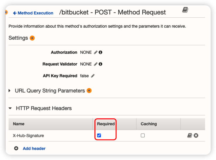 将请求头设置为强制要求